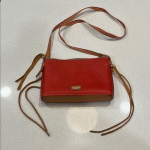 Consuela leather crossbody purse